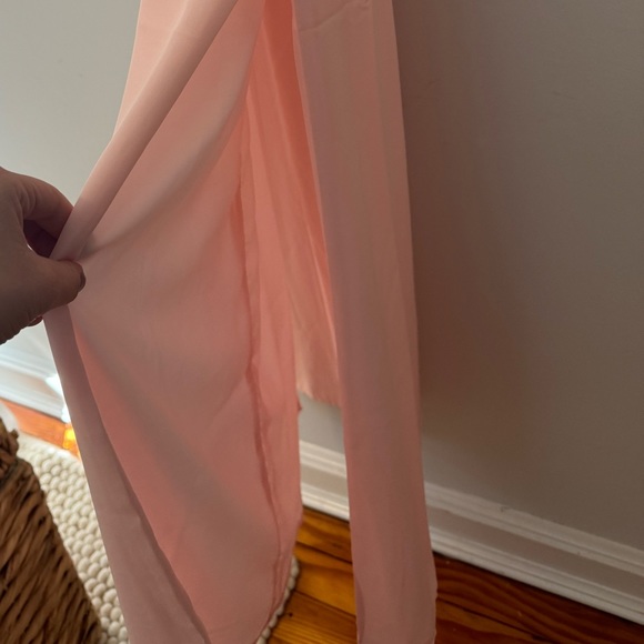 NWT Superdown X Revolve Addison Maxi Dress in Blush Pink - XS - Picture 13 of 13